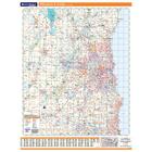 Milwaukee Regional (Rand McNally Wall Maps) By Rand McNally (Manufactured by) Cover Image