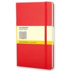 Moleskine Classic Notebook, Large, Squared, Red, Hard Cover (5 x 8.25) (Classic Notebooks) Cover Image