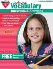 Everyday Vocabulary Intervention Activities for Grade 4 Teacher Resource Cover Image
