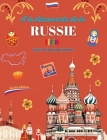 À la découverte de la Russie - Livre de coloriage culturel - Dessins créatifs de symboles russes: Icônes de la culture russe se mêlent dans un étonnan Cover Image