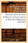 Mémoires de la Duchesse de Brancas Sur Louis Quinze Et Mme de Châteauroux (Éd.1865) (Histoire) Cover Image