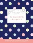 Adult Coloring Journal: Co-Dependents Anonymous (Floral Illustrations, Polka Dots) Cover Image