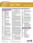 CPT 2020 Express Reference Coding Card: Behavioral Health By American Medical Association Cover Image