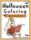 Halloween Coloring Activity Book Cover Image