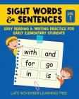 Sight Words & Sentences Cover Image