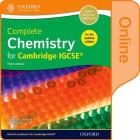 Complete Chemistry for Cambridge Igcserg Online Student Book (Third Edition) Cover Image