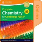 Complete Chemistry for Cambridge Igcserg Online Student Book (Third Edition) By Rosemarie Gallagher, Paul Ingram Cover Image