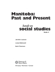 Hands-On Social Studies Module for Manitoba, Grade 4: Manitoba: Past and Present By Jennifer E. Lawson Cover Image