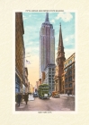 Vintage Lined Notebook Fifth Avenue, Empire State Building, New York City By Found Image Press (Producer) Cover Image