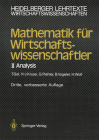 Mathematik Für Wirtschaftswissenschaftler: II Analysis (Heidelberger Lehrtexte Wirtschaftswissenschaften) Cover Image