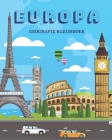 Europa: Geography Colouring Book for Children By Lotte Watson Magellani Cover Image
