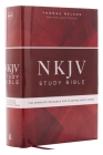 NKJV Study Bible, Hardcover, Red Letter Edition, Comfort Print: The Complete Resource for Studying God's Word Cover Image