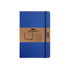 Moustachine Classic Linen Pocket Indigo Blue Blank Hardcover By Moustachine (Designed by) Cover Image