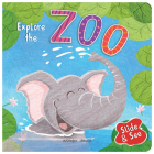 Slide And See: Explore The Zoo: Sliding Novelty Board Book For Kids By Wonder House Books Cover Image