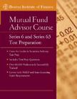 The Boston Institute of Finance Mutual Fund Advisor Course: Series 6 and Series 63 Test Prep By Boston Institute of Finance Cover Image