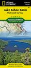 Lake Tahoe Basin Map [Us Forest Service] (National Geographic Trails Illustrated Map #803) By National Geographic Maps Cover Image