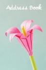 Address Book.: (Flower Edition Vol. F11) Pink Paper Flower Cover Design. Glossy Cover, Large Print, Font, 6