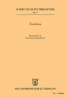 Kudrun (Altdeutsche Textbibliothek #5) Cover Image