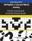 ANTIQUES & COLLECTIBLES Jewelry Trivia Crossword Activity Puzzle Book Cover Image