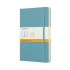Moleskine Classic Notebook, Large, Ruled, Blue Reef, Hard Cover (5 x 8.25) Cover Image