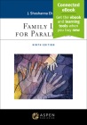 Family Law for Paralegals (Aspen Paralegal) By J. Shoshanna Ehrlich Cover Image
