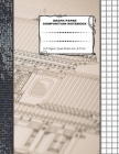Graph Paper Composition Notebook: 110 Pages - Quad Ruled 4x4 - 8.5