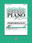 David Carr Glover Method for Piano Performance: Primer Cover Image