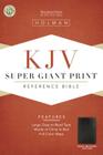 KJV Super Giant Print Reference Bible, Black Simulated Leather Cover Image