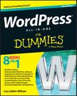 WordPress All-In-One for Dummies By Lisa Sabin-Wilson Cover Image
