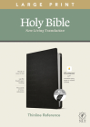 NLT Large Print Thinline Reference Bible, Filament Enabled Edition (Red Letter, Leatherlike, Black, Indexed) Cover Image