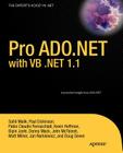 Pro ADO.NET with VB .Net 1.1 (From Professional to Expert) By Kevin Hoffman, Fabio Claudio Ferracchiati, Mathew Milner Cover Image