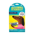 Tiny Tada! Note Cards & Sticker Set - Playful Pups (Set of 16) By Ooly (Created by) Cover Image