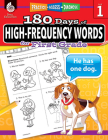 180 Days of High-Frequency Words for First Grade (180 Days of Practice) By Jodene Smith Cover Image