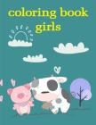 coloring book girls: Fun, Easy, and Relaxing Coloring Pages for Animal Lovers Cover Image