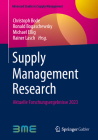 Supply Management Research: Aktuelle Forschungsergebnisse 2023 (Advanced Studies in Supply Management) Cover Image