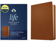 KJV Life Application Study Bible, Third Edition (Genuine Leather, Brown, Red Letter) Cover Image