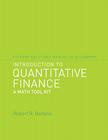 Student Solutions Manual to Accompany Introduction to Quantitative Finance: A Math Tool Kit Cover Image