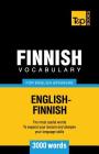 Finnish vocabulary for English speakers - 3000 words Cover Image