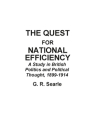 The Quest for National Efficiency Cover Image