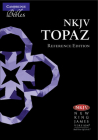 NKJV Topaz Reference Edition, Black Calfsplit Leather, Nk674: Xrl Cover Image
