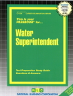 Water Superintendent (Career Examination Series #1534) By National Learning Corporation Cover Image