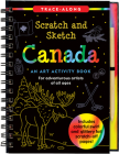 Scratch & Sketch Canada: An Art Activity Book for Adventurous Artists By Talia Levy, Martha Day Zschock (Illustrator) Cover Image