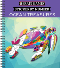 Brain Games - Sticker by Number: Ocean Treasures Cover Image