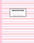 Composition Notebook: Girls Pink Flamingo Notebook By Playful Print Notebooks Cover Image