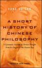 A Short History of Chinese Philosophy By Yu-lan Fung, Derk Bodde (Editor) Cover Image