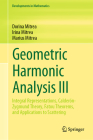 Geometric Harmonic Analysis III: Integral Representations, Calderón-Zygmund Theory, Fatou Theorems, and Applications to Scattering (Developments in Mathematics #74) By Dorina Mitrea, Irina Mitrea, Marius Mitrea Cover Image