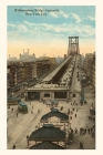 Vintage Journal Willamsburg Bridge Approach, New York City By Found Image Press (Producer) Cover Image