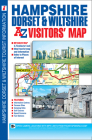 Hampshire, Dorset & Wiltshire A-Z Visitors' Map By Geographers' A-Z Map Co Ltd Cover Image