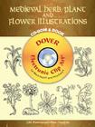 Medieval Herb, Plant and Flower Illustrations [With CDROM] Cover Image