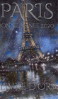 Paris Eiffel Tower Happy New Year Blank pages 2020 Guest Book cover French translation: bonne année 2020 livre d'or Eiffel Tower By Michael Huhn Cover Image